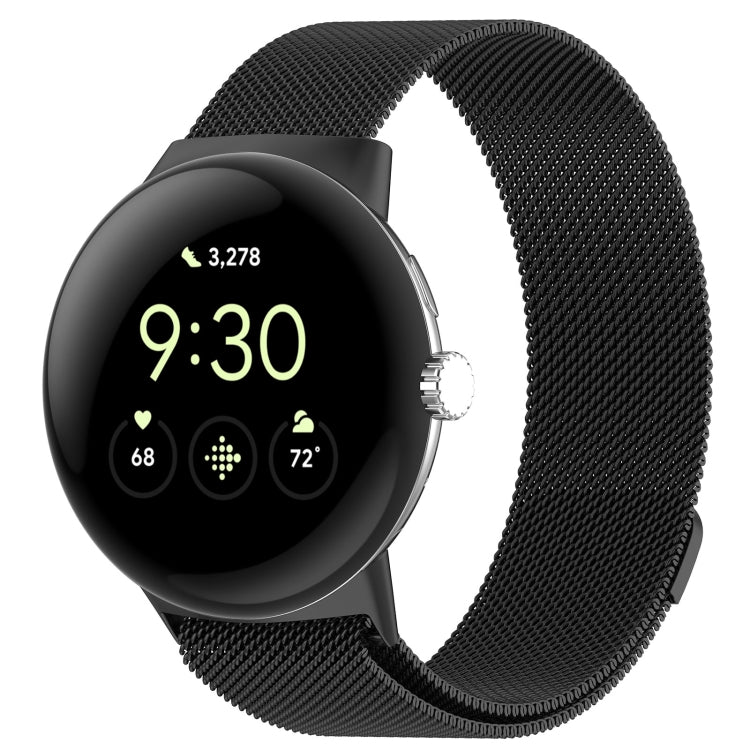 Dây đồng hồ kim loại Milanese khóa nam châm, dành cho Google Pixel Watch 4 / Watch 3 45mm, Google Pixel Watch 4 / 3 / 2 / 1 41mm