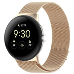 Dây đồng hồ kim loại Milanese khóa nam châm, dành cho Google Pixel Watch 4 / Watch 3 45mm, Google Pixel Watch 4 / 3 / 2 / 1 41mm