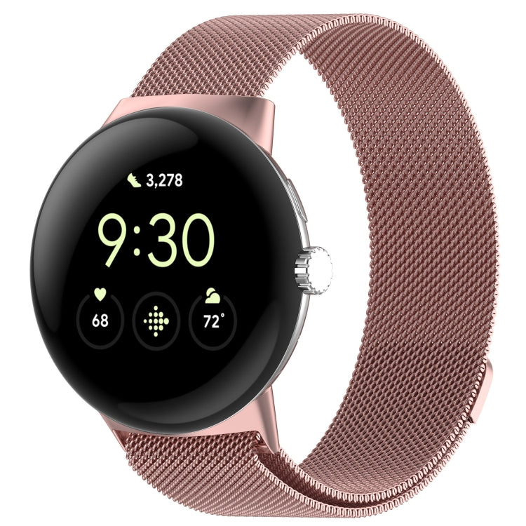 Dây đồng hồ kim loại Milanese khóa nam châm, dành cho Google Pixel Watch 4 / Watch 3 45mm, Google Pixel Watch 4 / 3 / 2 / 1 41mm