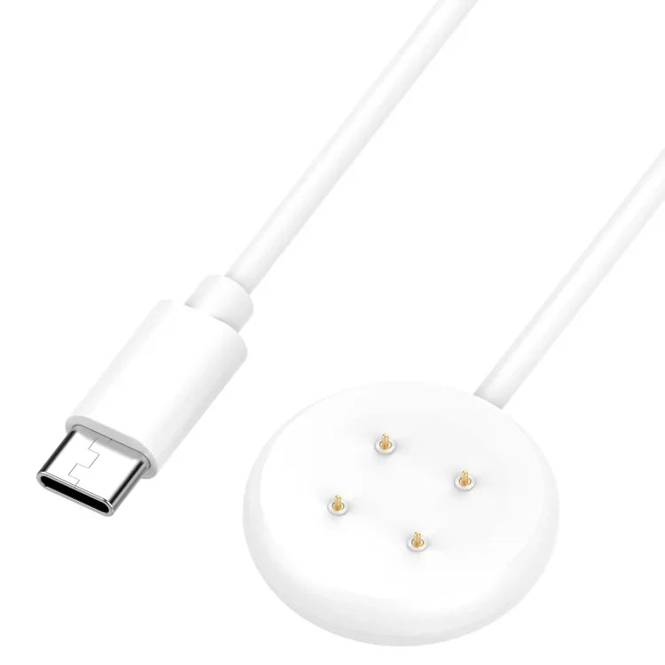 For Google Pixel Watch 3 41 / 45mm USB-C / Type-C Interface Smart Watch Charging Cable, Length: 1m, Type-C Interface
