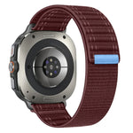 Dây đồng hồ nylon móc và vòng họa tiết sóng biển Ultra 2025 cho Samsung Galaxy Watch Ultra 47mm / Ultra