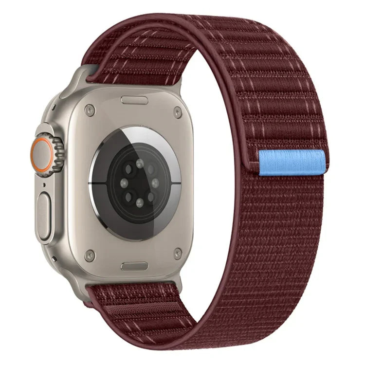 Dây đồng hồ nylon khóa dán sóng biển, Dành cho Apple Watch SE 2022 40mm, Dành cho Apple Watch SE 2022 44mm, Dành cho Apple Watch Series 7 41mm, Dành cho Apple Watch Series 7 45mm, Dành cho Apple Watch Series 6 40mm, Dành cho Apple Watch Series 6 44mm