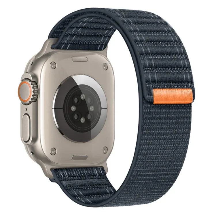 Dây đồng hồ nylon khóa dán sóng biển, Dành cho Apple Watch SE 2022 40mm, Dành cho Apple Watch SE 2022 44mm, Dành cho Apple Watch Series 7 41mm, Dành cho Apple Watch Series 7 45mm, Dành cho Apple Watch Series 6 40mm, Dành cho Apple Watch Series 6 44mm