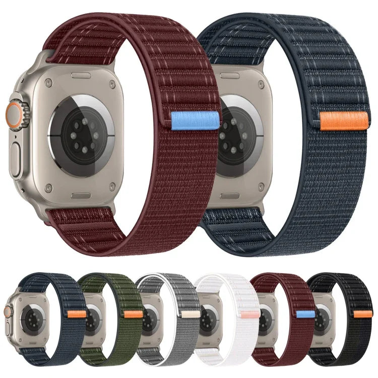 Dây đồng hồ khóa dán nylon Sea Wave, Dành cho Apple Watch Series 4 44mm, Dành cho Apple Watch Series 4 40mm, Dành cho Apple Watch Series 3 38mm, Dành cho Apple Watch Series 3 42mm