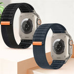 Dây đồng hồ nylon khóa dán sóng biển, Dành cho Apple Watch SE 2022 40mm, Dành cho Apple Watch SE 2022 44mm, Dành cho Apple Watch Series 7 41mm, Dành cho Apple Watch Series 7 45mm, Dành cho Apple Watch Series 6 40mm, Dành cho Apple Watch Series 6 44mm