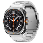 Dây đồng hồ kim loại hợp kim titan ba hạt cho Samsung Galaxy Watch Ultra 47mm