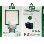 Sạc tương thích đầy đủ 45W PD3.0 / PPS Type-C + QC3.0 USB, phích cắm EU, PD3.0 / PPS Type-C + QC3.0 USB (phích cắm EU)