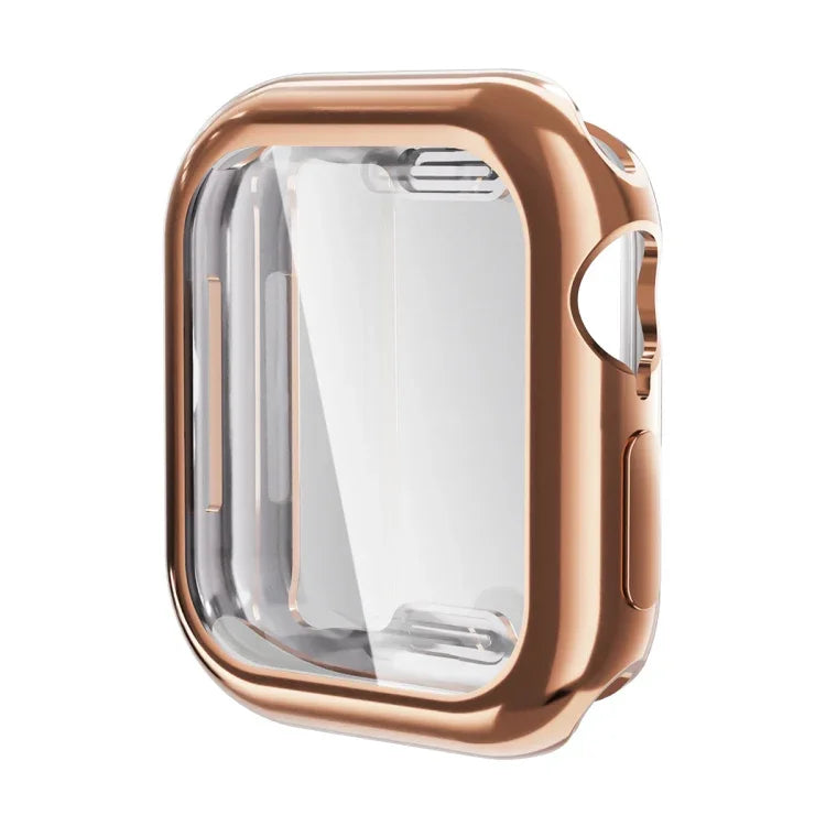 Ốp mềm TPU mạ điện ENKAY Hat-Prince kèm phim bảo vệ màn hình, Dành cho Apple Watch Series 11 / 10 46mm, Dành cho Apple Watch Series 11 / 10 42mm