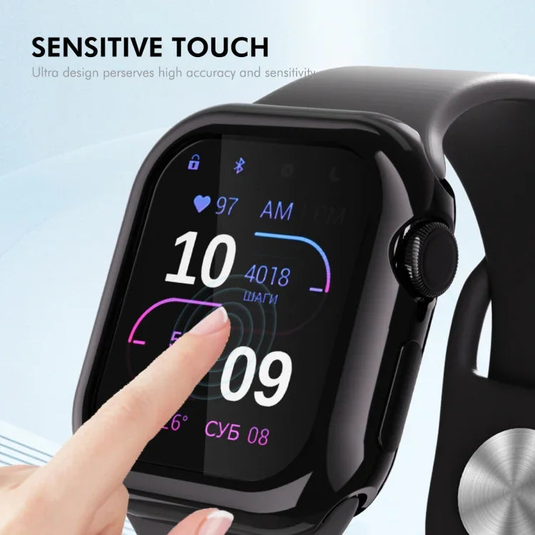 Ốp mềm TPU mạ điện ENKAY Hat-Prince kèm phim bảo vệ màn hình, Dành cho Apple Watch Series 11 / 10 46mm, Dành cho Apple Watch Series 11 / 10 42mm