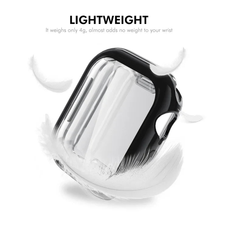 Ốp mềm TPU mạ điện ENKAY Hat-Prince kèm phim bảo vệ màn hình, Dành cho Apple Watch Series 11 / 10 46mm, Dành cho Apple Watch Series 11 / 10 42mm