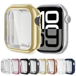 Ốp đồng hồ TPU phủ toàn bộ mạ điện, Dành cho Apple Watch Series 11 / 10 46mm, Dành cho Apple Watch Series 11 / 10 42mm