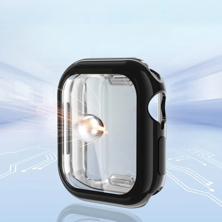 Ốp đồng hồ TPU phủ toàn bộ mạ điện, Dành cho Apple Watch Series 11 / 10 46mm, Dành cho Apple Watch Series 11 / 10 42mm