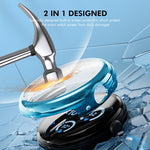 Ốp TPU mềm mạ điện phủ toàn bộ ENKAY Hat-Prince có bảo vệ màn hình, dành cho Google Pixel Watch 3 41mm