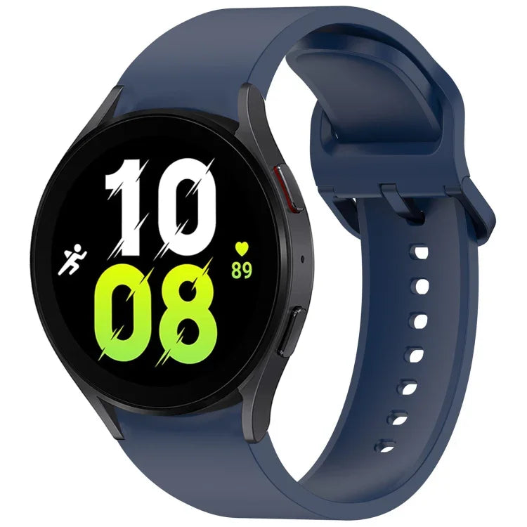 Dây đồng hồ silicone khóa màu sắc rực rỡ tháo nhanh, Dành cho Samsung Galaxy Watch 5 40 / 44mm, Dành cho Samsung Galaxy Watch 5 Pro, Dành cho Samsung Galaxy Watch 4 40 / 44mm, Dành cho Samsung Galaxy Watch 4 Classic 46 / 42mm