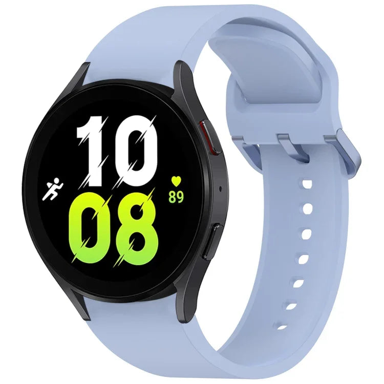 Dây đồng hồ silicone khóa màu sắc rực rỡ tháo nhanh, Dành cho Samsung Galaxy Watch 5 40 / 44mm, Dành cho Samsung Galaxy Watch 5 Pro, Dành cho Samsung Galaxy Watch 4 40 / 44mm, Dành cho Samsung Galaxy Watch 4 Classic 46 / 42mm