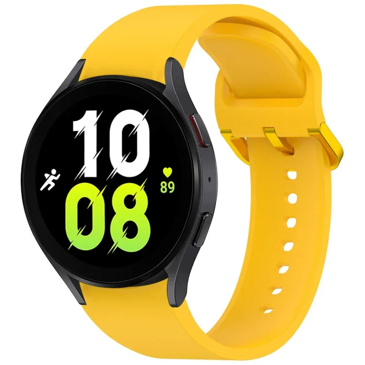 Dây đồng hồ silicone khóa màu sắc rực rỡ tháo nhanh, Dành cho Samsung Galaxy Watch 5 40 / 44mm, Dành cho Samsung Galaxy Watch 5 Pro, Dành cho Samsung Galaxy Watch 4 40 / 44mm, Dành cho Samsung Galaxy Watch 4 Classic 46 / 42mm