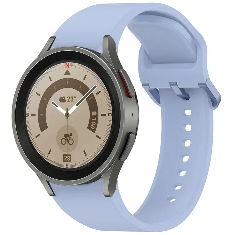 Dây đồng hồ silicone khóa màu sắc rực rỡ tháo nhanh, Dành cho Samsung Galaxy Watch 5 40 / 44mm, Dành cho Samsung Galaxy Watch 5 Pro, Dành cho Samsung Galaxy Watch 4 40 / 44mm, Dành cho Samsung Galaxy Watch 4 Classic 46 / 42mm