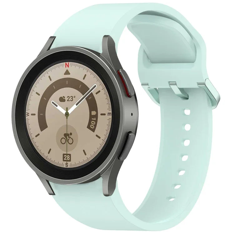 Dây đồng hồ silicone khóa màu sắc rực rỡ tháo nhanh, Dành cho Samsung Galaxy Watch 5 40 / 44mm, Dành cho Samsung Galaxy Watch 5 Pro, Dành cho Samsung Galaxy Watch 4 40 / 44mm, Dành cho Samsung Galaxy Watch 4 Classic 46 / 42mm