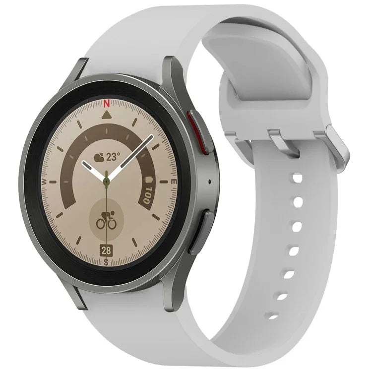 Dây đồng hồ silicone khóa màu sắc rực rỡ tháo nhanh, Dành cho Samsung Galaxy Watch 5 40 / 44mm, Dành cho Samsung Galaxy Watch 5 Pro, Dành cho Samsung Galaxy Watch 4 40 / 44mm, Dành cho Samsung Galaxy Watch 4 Classic 46 / 42mm