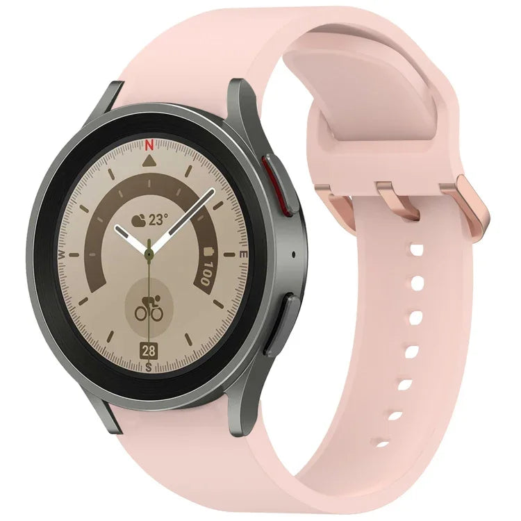 Dây đồng hồ silicone khóa màu sắc rực rỡ tháo nhanh, Dành cho Samsung Galaxy Watch 5 40 / 44mm, Dành cho Samsung Galaxy Watch 5 Pro, Dành cho Samsung Galaxy Watch 4 40 / 44mm, Dành cho Samsung Galaxy Watch 4 Classic 46 / 42mm