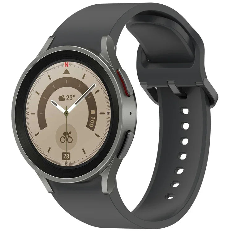 Dây đồng hồ silicone khóa màu sắc rực rỡ tháo nhanh, Dành cho Samsung Galaxy Watch 5 40 / 44mm, Dành cho Samsung Galaxy Watch 5 Pro, Dành cho Samsung Galaxy Watch 4 40 / 44mm, Dành cho Samsung Galaxy Watch 4 Classic 46 / 42mm