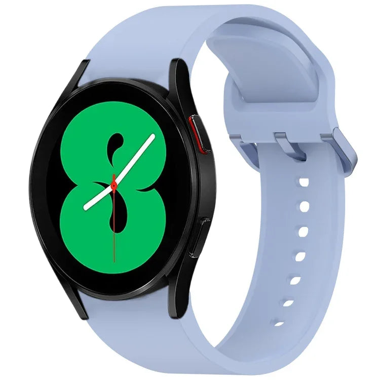 Dây đồng hồ silicone khóa màu sắc rực rỡ tháo nhanh, Dành cho Samsung Galaxy Watch 5 40 / 44mm, Dành cho Samsung Galaxy Watch 5 Pro, Dành cho Samsung Galaxy Watch 4 40 / 44mm, Dành cho Samsung Galaxy Watch 4 Classic 46 / 42mm