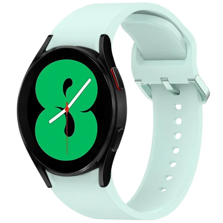 Dây đồng hồ silicone khóa màu sắc rực rỡ tháo nhanh, Dành cho Samsung Galaxy Watch 5 40 / 44mm, Dành cho Samsung Galaxy Watch 5 Pro, Dành cho Samsung Galaxy Watch 4 40 / 44mm, Dành cho Samsung Galaxy Watch 4 Classic 46 / 42mm