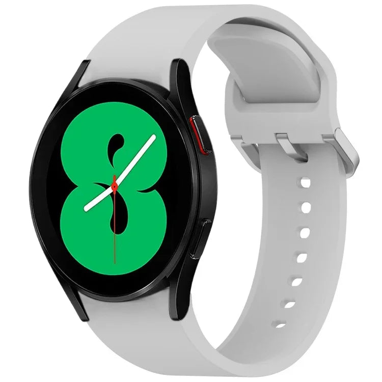 Dây đồng hồ silicone khóa màu sắc rực rỡ tháo nhanh, Dành cho Samsung Galaxy Watch 5 40 / 44mm, Dành cho Samsung Galaxy Watch 5 Pro, Dành cho Samsung Galaxy Watch 4 40 / 44mm, Dành cho Samsung Galaxy Watch 4 Classic 46 / 42mm
