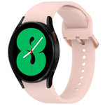 Dây đồng hồ silicone khóa màu sắc rực rỡ tháo nhanh, Dành cho Samsung Galaxy Watch 5 40 / 44mm, Dành cho Samsung Galaxy Watch 5 Pro, Dành cho Samsung Galaxy Watch 4 40 / 44mm, Dành cho Samsung Galaxy Watch 4 Classic 46 / 42mm