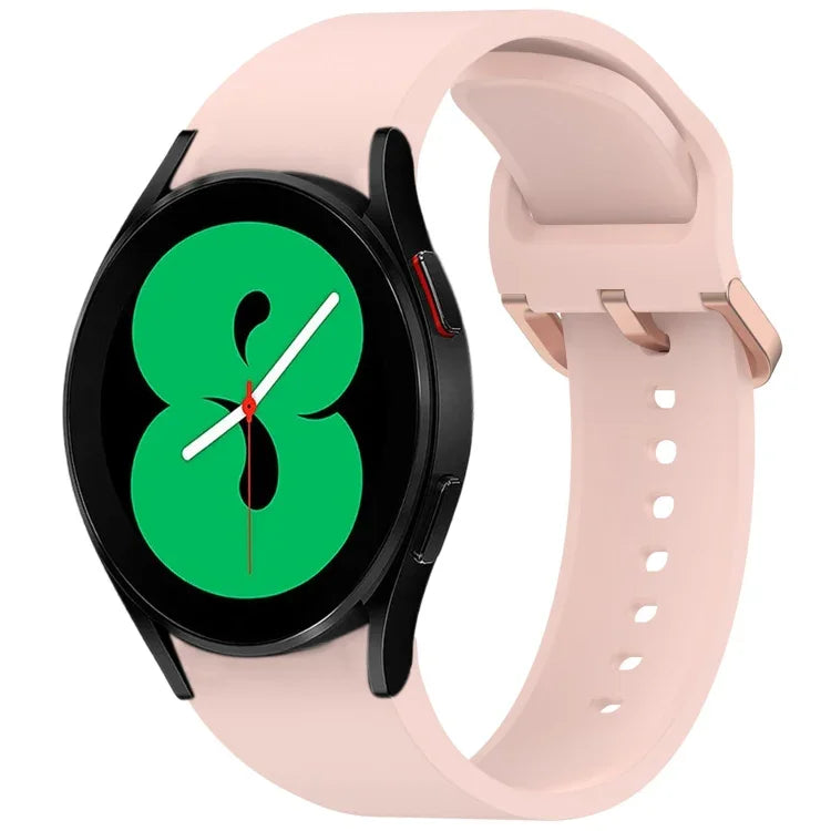 Dây đồng hồ silicone khóa màu sắc rực rỡ tháo nhanh, Dành cho Samsung Galaxy Watch 5 40 / 44mm, Dành cho Samsung Galaxy Watch 5 Pro, Dành cho Samsung Galaxy Watch 4 40 / 44mm, Dành cho Samsung Galaxy Watch 4 Classic 46 / 42mm