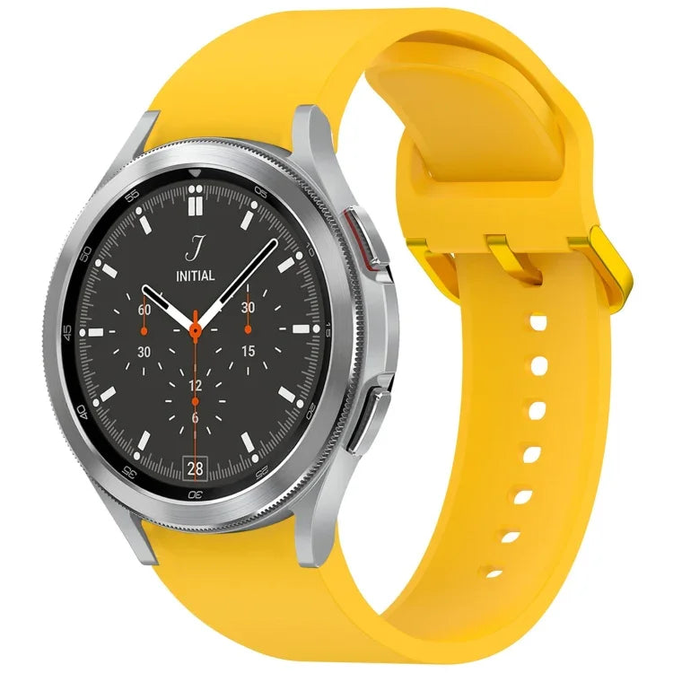 Dây đồng hồ silicone khóa màu sắc rực rỡ tháo nhanh, Dành cho Samsung Galaxy Watch 5 40 / 44mm, Dành cho Samsung Galaxy Watch 5 Pro, Dành cho Samsung Galaxy Watch 4 40 / 44mm, Dành cho Samsung Galaxy Watch 4 Classic 46 / 42mm