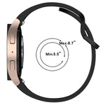 Dây đồng hồ silicone khóa màu sắc rực rỡ tháo nhanh, Dành cho Samsung Galaxy Watch 5 40 / 44mm, Dành cho Samsung Galaxy Watch 5 Pro, Dành cho Samsung Galaxy Watch 4 40 / 44mm, Dành cho Samsung Galaxy Watch 4 Classic 46 / 42mm
