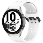 Dây đồng hồ silicone tháo nhanh nút Diplopore, dành cho Samsung Galaxy Watch 4 40 / 44mm, dành cho Samsung Galaxy Watch 4 Classic 42 / 46mm