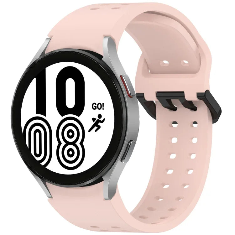 Dây đồng hồ silicone tháo nhanh nút Diplopore, dành cho Samsung Galaxy Watch 4 40 / 44mm, dành cho Samsung Galaxy Watch 4 Classic 42 / 46mm