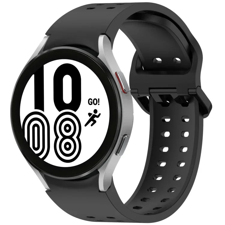 Dây đồng hồ silicone tháo nhanh nút Diplopore, dành cho Samsung Galaxy Watch 4 40 / 44mm, dành cho Samsung Galaxy Watch 4 Classic 42 / 46mm