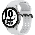 Dây đồng hồ silicone tháo nhanh nút Diplopore, dành cho Samsung Galaxy Watch 4 40 / 44mm, dành cho Samsung Galaxy Watch 4 Classic 42 / 46mm