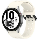 Dây đồng hồ silicone tháo nhanh nút Diplopore, dành cho Samsung Galaxy Watch 4 40 / 44mm, dành cho Samsung Galaxy Watch 4 Classic 42 / 46mm