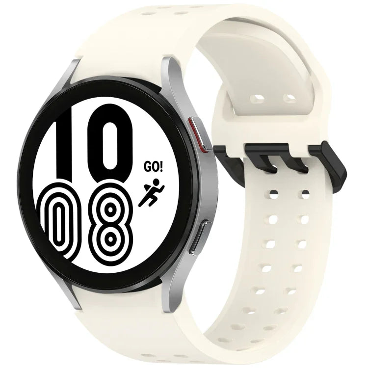 Dây đồng hồ silicone tháo nhanh nút Diplopore, dành cho Samsung Galaxy Watch 4 40 / 44mm, dành cho Samsung Galaxy Watch 4 Classic 42 / 46mm