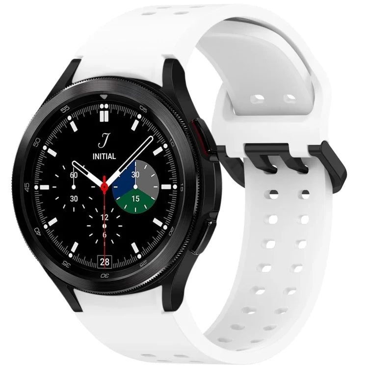 Dây đồng hồ silicone tháo nhanh nút Diplopore, dành cho Samsung Galaxy Watch 4 40 / 44mm, dành cho Samsung Galaxy Watch 4 Classic 42 / 46mm
