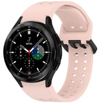 Dây đồng hồ silicone tháo nhanh nút Diplopore, dành cho Samsung Galaxy Watch 4 40 / 44mm, dành cho Samsung Galaxy Watch 4 Classic 42 / 46mm