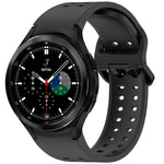 Dây đồng hồ silicone tháo nhanh nút Diplopore, dành cho Samsung Galaxy Watch 4 40 / 44mm, dành cho Samsung Galaxy Watch 4 Classic 42 / 46mm