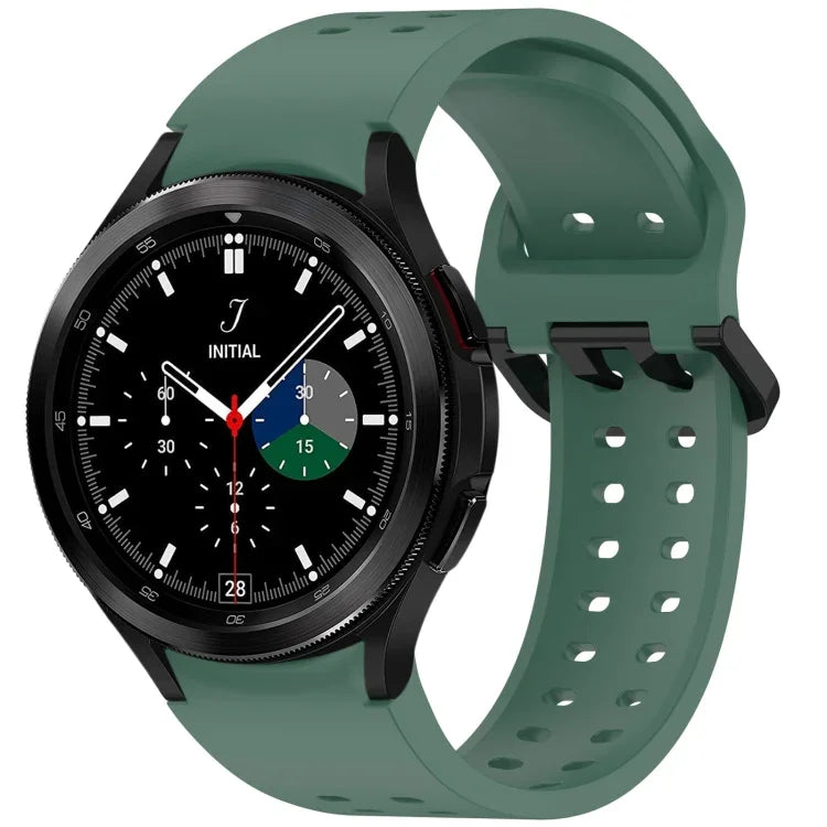 Dây đồng hồ silicone tháo nhanh nút Diplopore, dành cho Samsung Galaxy Watch 4 40 / 44mm, dành cho Samsung Galaxy Watch 4 Classic 42 / 46mm