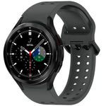 Dây đồng hồ silicone tháo nhanh nút Diplopore, dành cho Samsung Galaxy Watch 4 40 / 44mm, dành cho Samsung Galaxy Watch 4 Classic 42 / 46mm