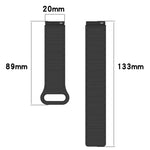 Dây đồng hồ silicone khóa nam châm hai màu, Dành cho Samsung Galaxy Watch 7 40 / 44mm