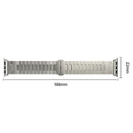 Dây đồng hồ kim loại hợp kim titan, Dành cho Apple Watch 46mm / 49mm / 45mm / 44mm, Dành cho Apple Watch 42mm / 41mm / 40mm / 38mm