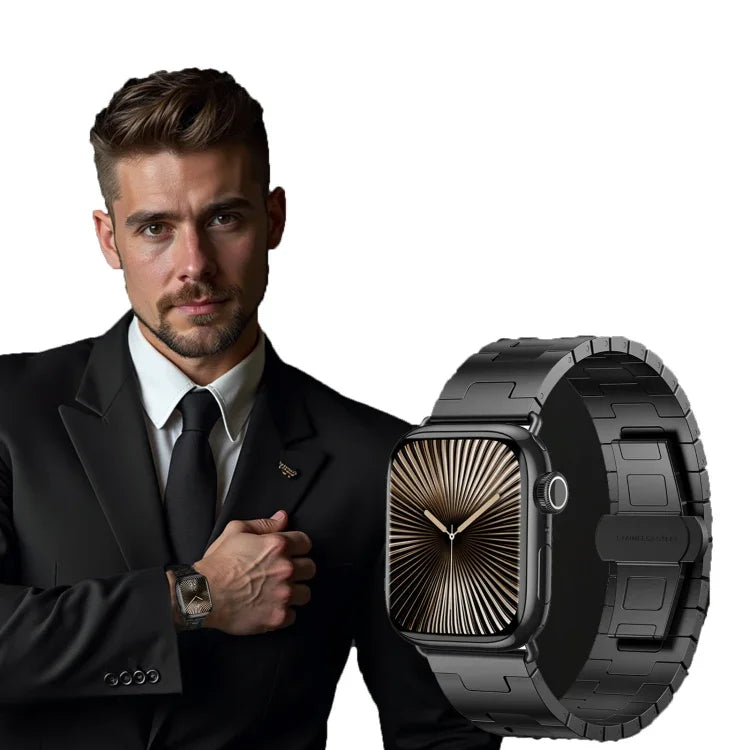 Dây đồng hồ kim loại hợp kim titan, Dành cho Apple Watch 46mm / 49mm / 45mm / 44mm, Dành cho Apple Watch 42mm / 41mm / 40mm / 38mm