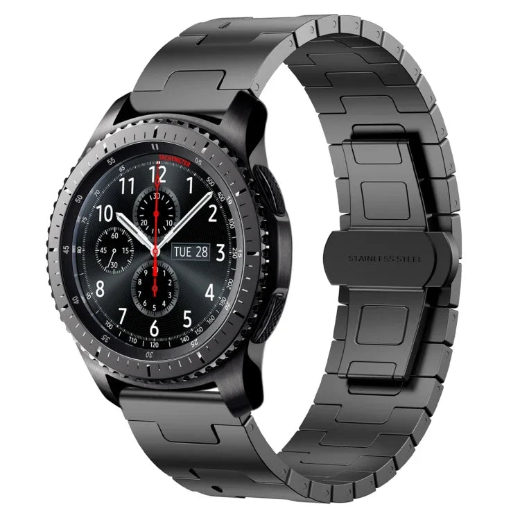 Dây đồng hồ kim loại hợp kim titan 22mm, Dành cho Samsung Galaxy Gear S3 Frontier, Dành cho Samsung Galaxy Watch 3 45mm, Dành cho Samsung Galaxy Gear S3 Classic, Dành cho Samsung Galaxy Watch 46mm