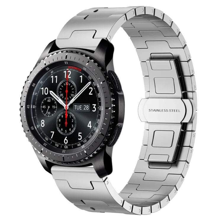 Dây đồng hồ kim loại hợp kim titan 22mm, Dành cho Samsung Galaxy Gear S3 Frontier, Dành cho Samsung Galaxy Watch 3 45mm, Dành cho Samsung Galaxy Gear S3 Classic, Dành cho Samsung Galaxy Watch 46mm