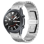 Dây đồng hồ kim loại hợp kim titan 22mm, Dành cho Samsung Galaxy Gear S3 Frontier, Dành cho Samsung Galaxy Watch 3 45mm, Dành cho Samsung Galaxy Gear S3 Classic, Dành cho Samsung Galaxy Watch 46mm