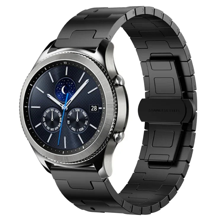 Dây đồng hồ kim loại hợp kim titan 22mm, Dành cho Samsung Galaxy Gear S3 Frontier, Dành cho Samsung Galaxy Watch 3 45mm, Dành cho Samsung Galaxy Gear S3 Classic, Dành cho Samsung Galaxy Watch 46mm